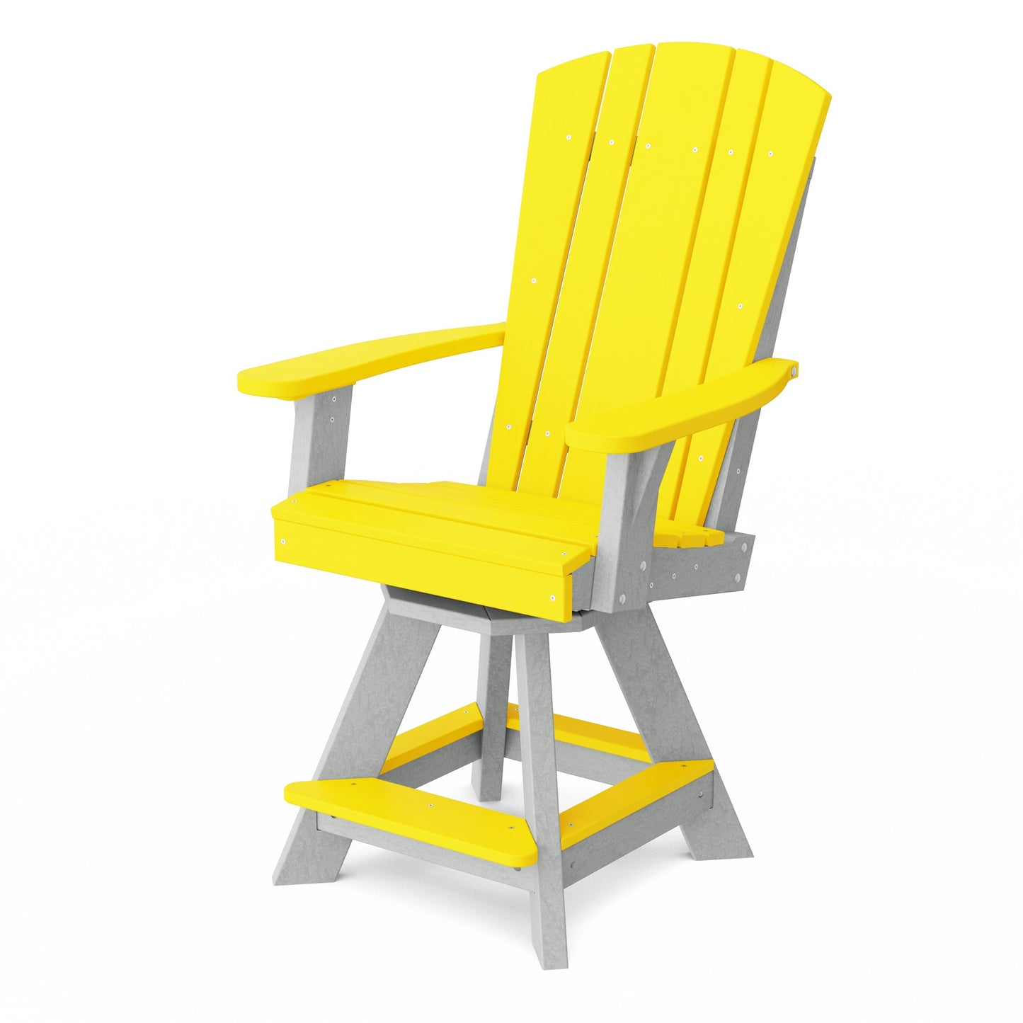 Heritage Balcony Swivel Counter Chair