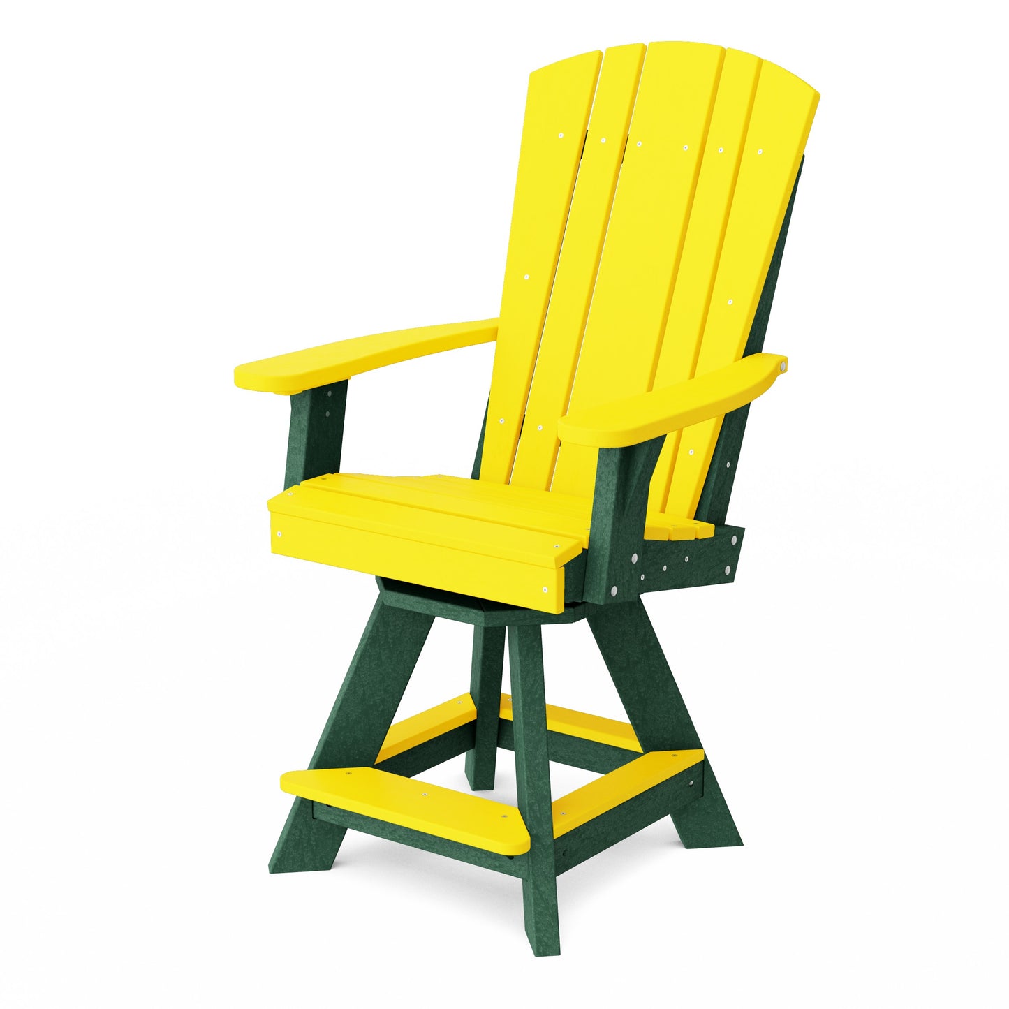 Heritage Balcony Swivel Counter Chair