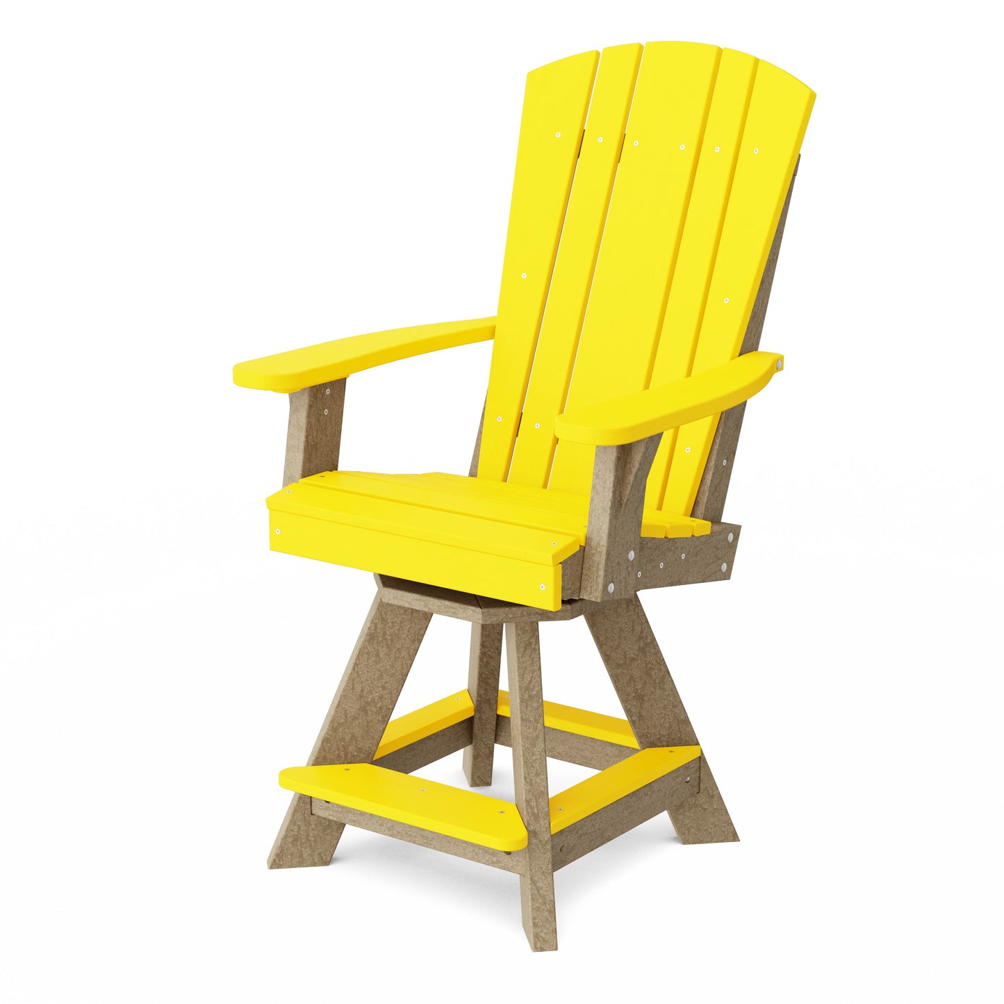 Heritage Balcony Swivel Counter Chair