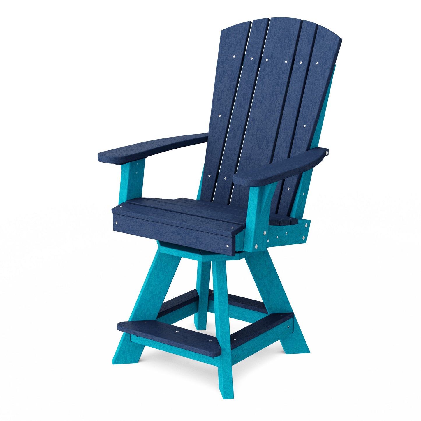 Heritage Balcony Swivel Counter Chair