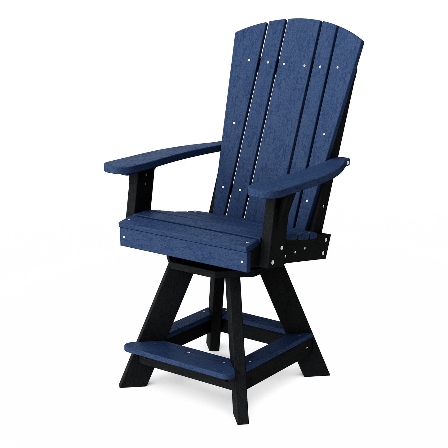 Heritage Balcony Swivel Counter Chair