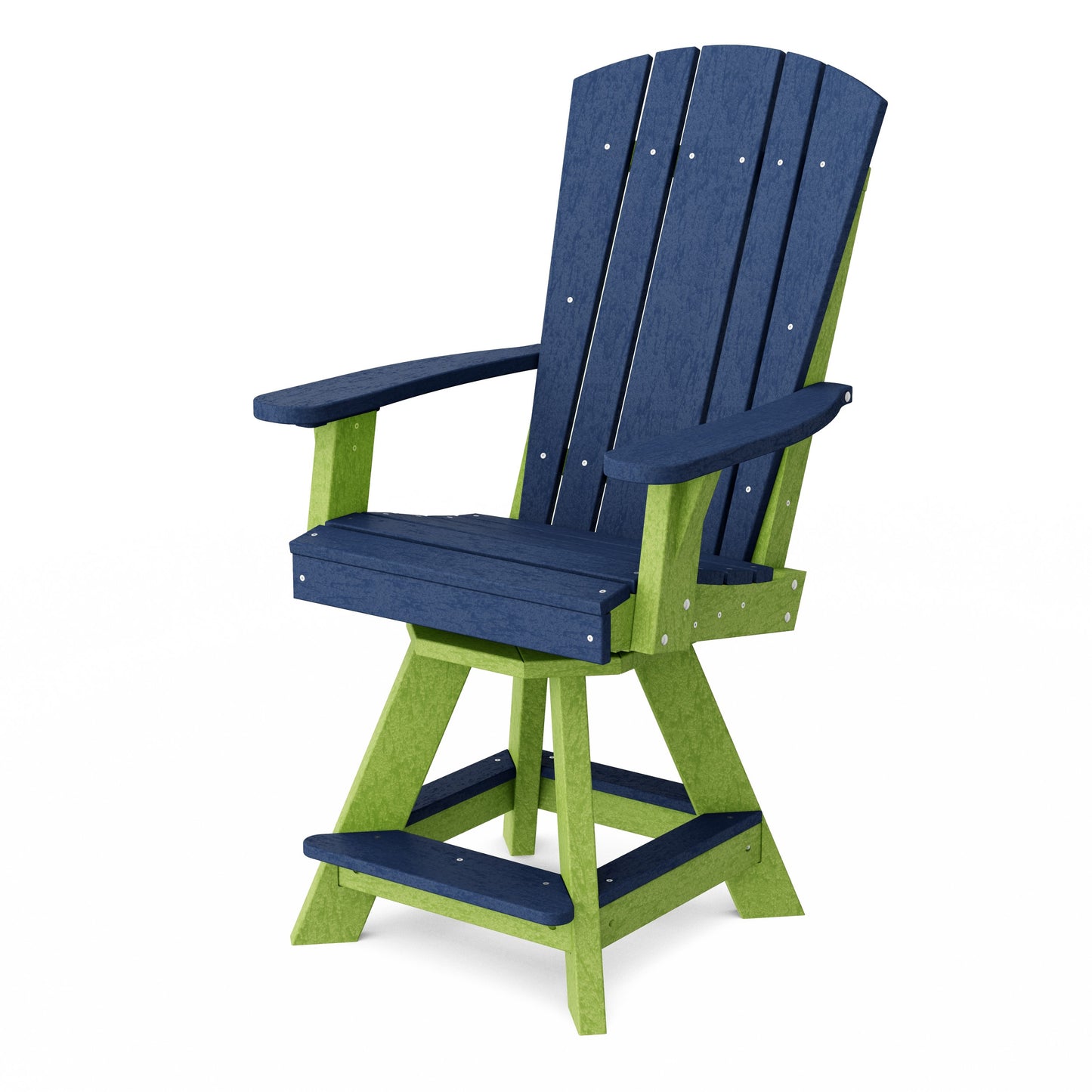 Heritage Balcony Swivel Counter Chair