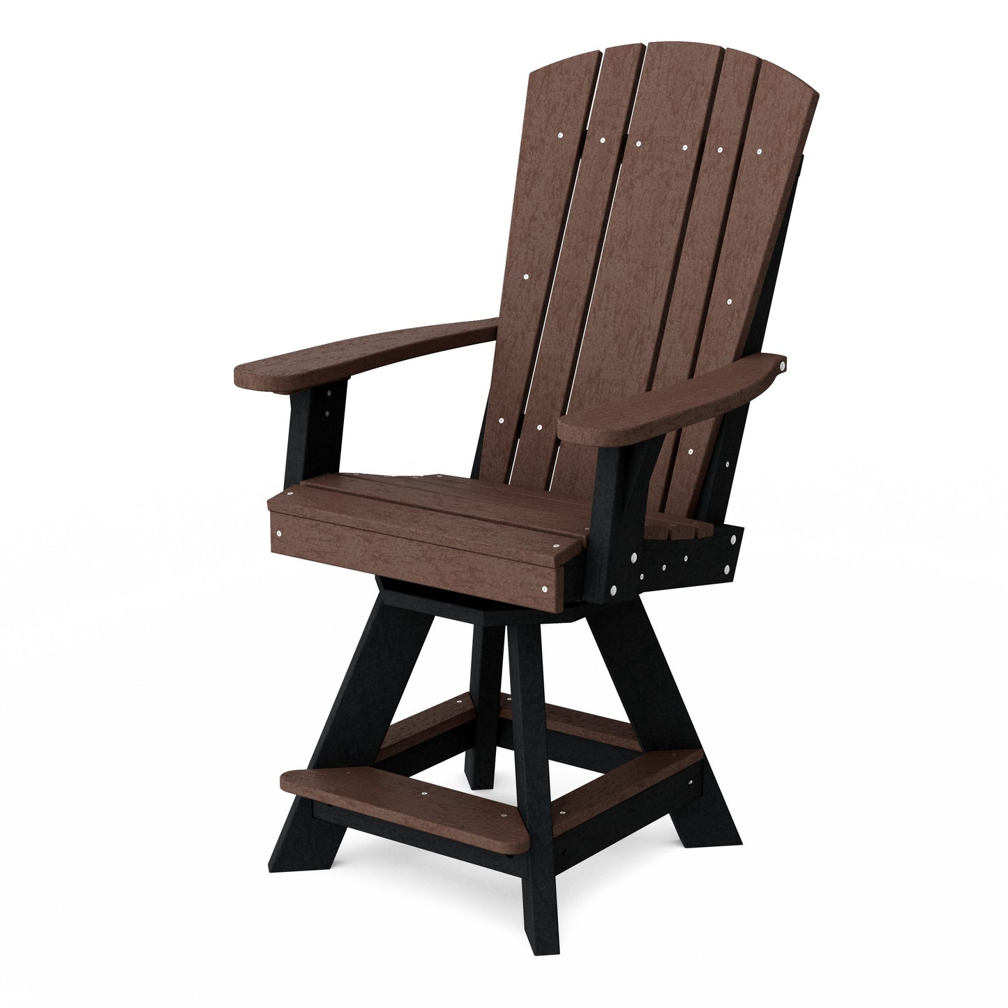 Heritage Balcony Swivel Counter Chair