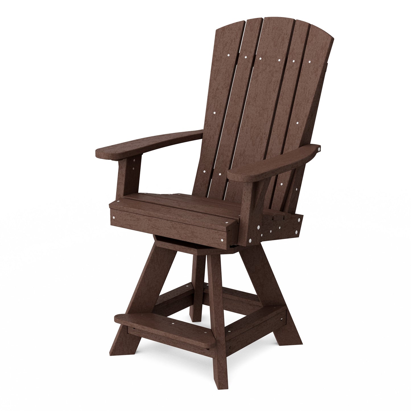 Heritage Balcony Swivel Counter Chair