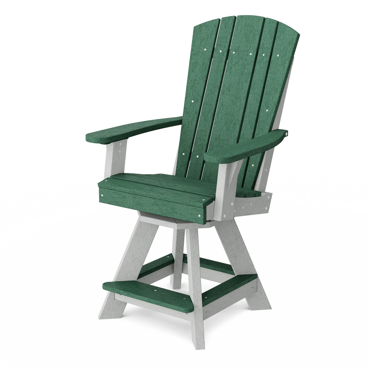 Heritage Balcony Swivel Counter Chair