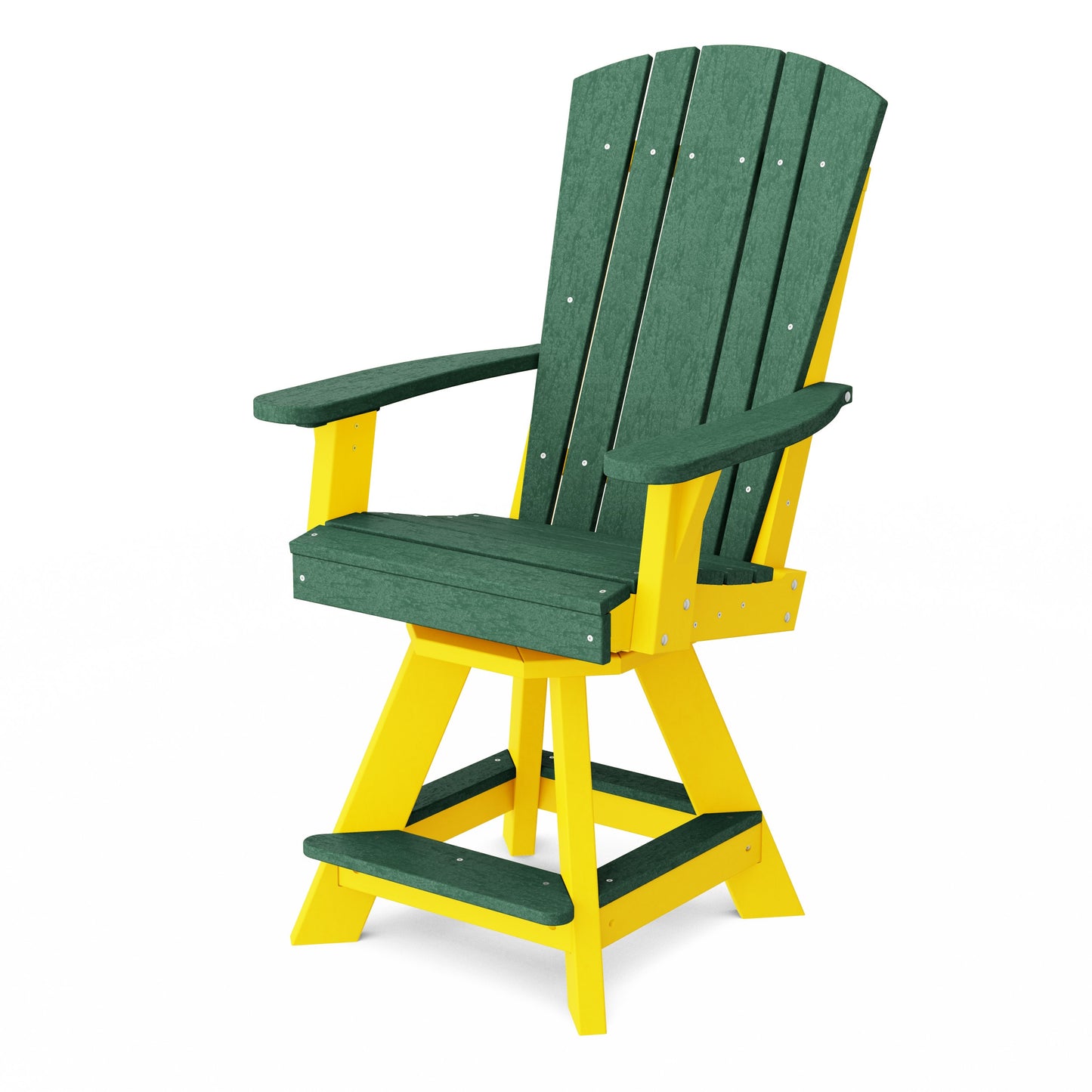 Heritage Balcony Swivel Counter Chair