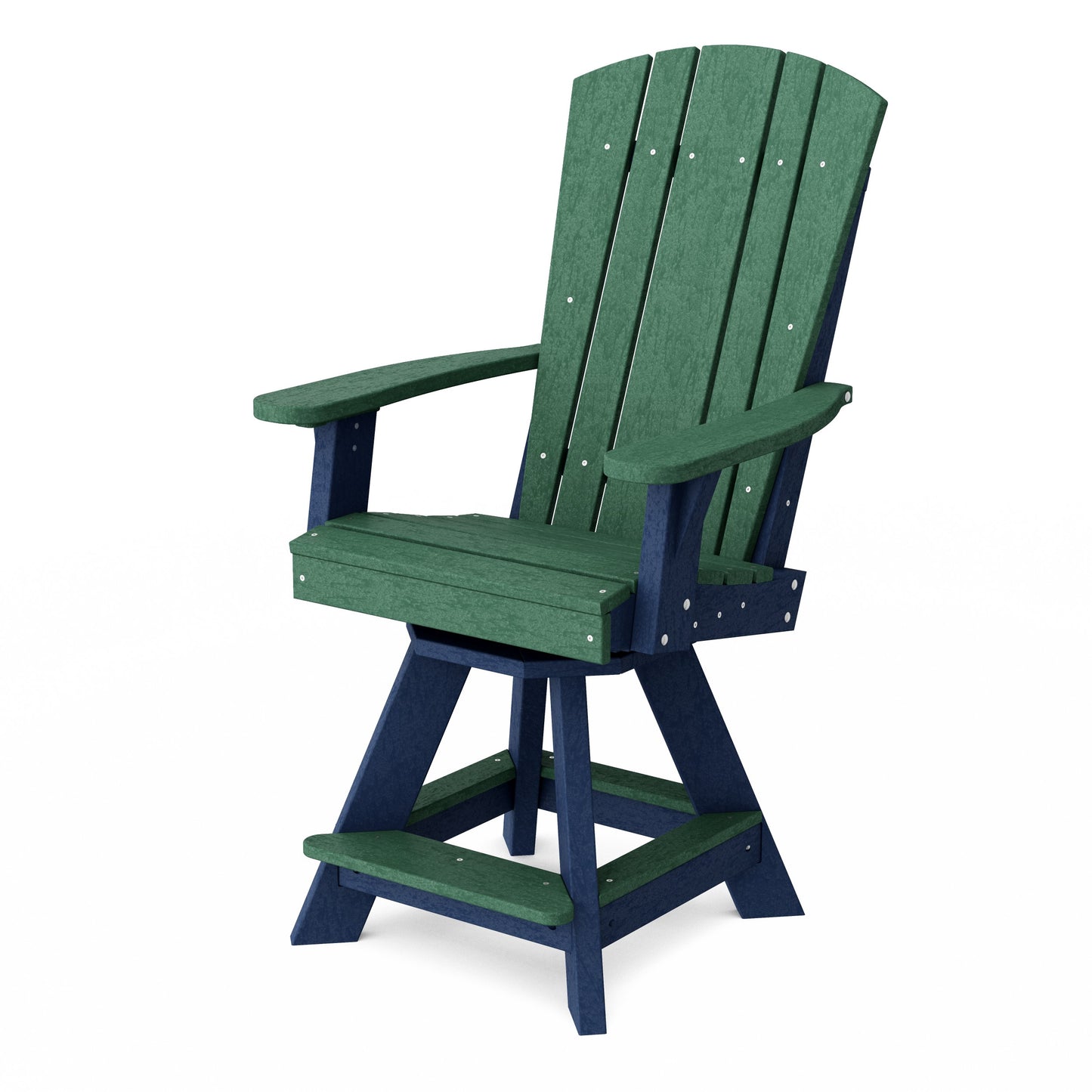 Heritage Balcony Swivel Counter Chair