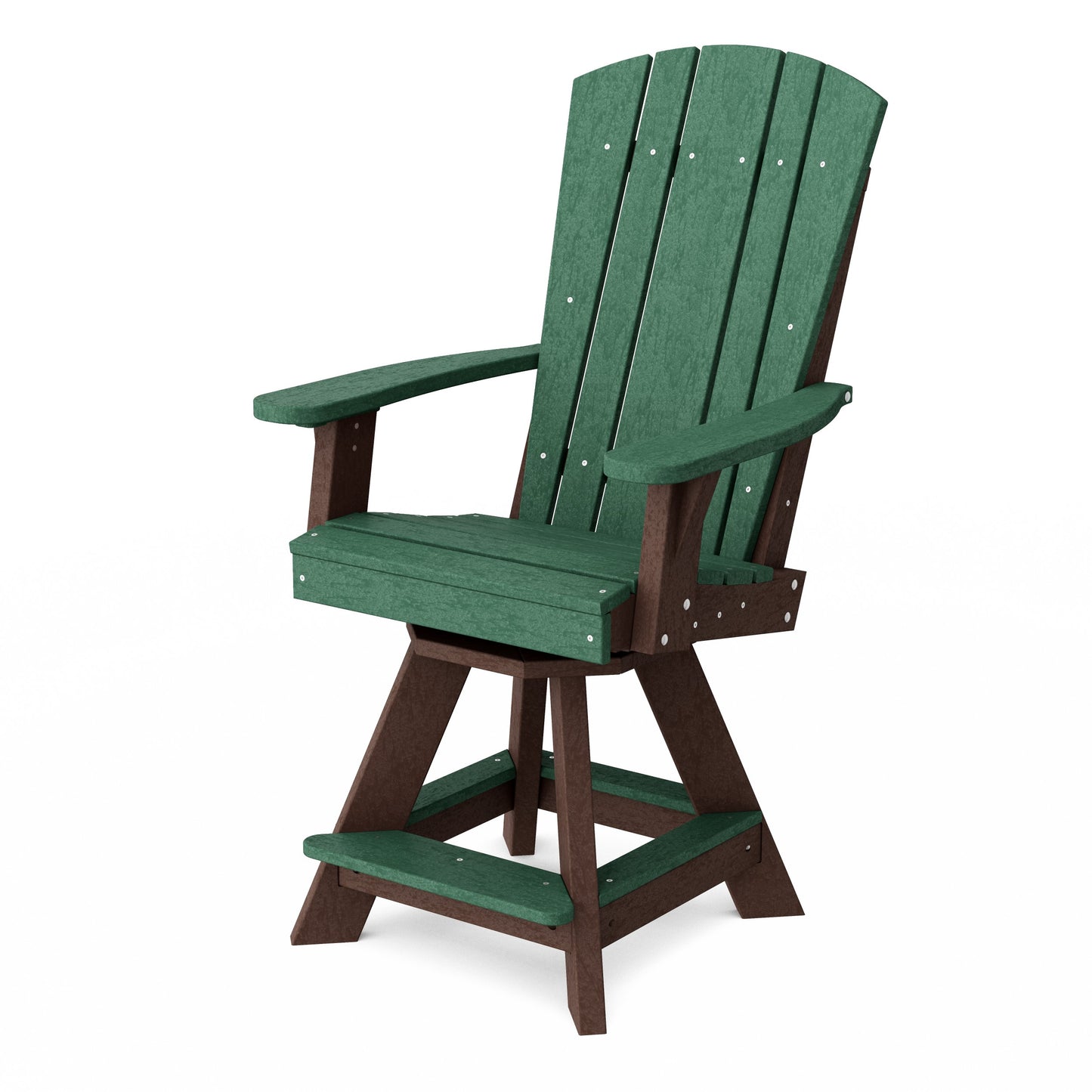 Heritage Balcony Swivel Counter Chair