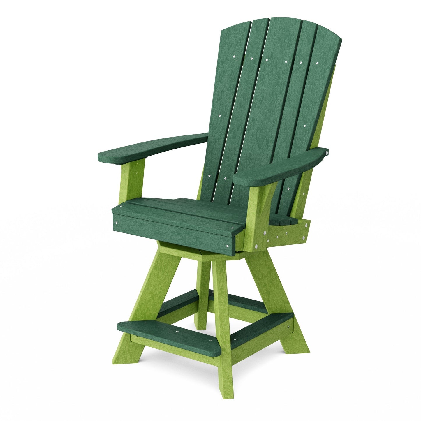 Heritage Balcony Swivel Counter Chair