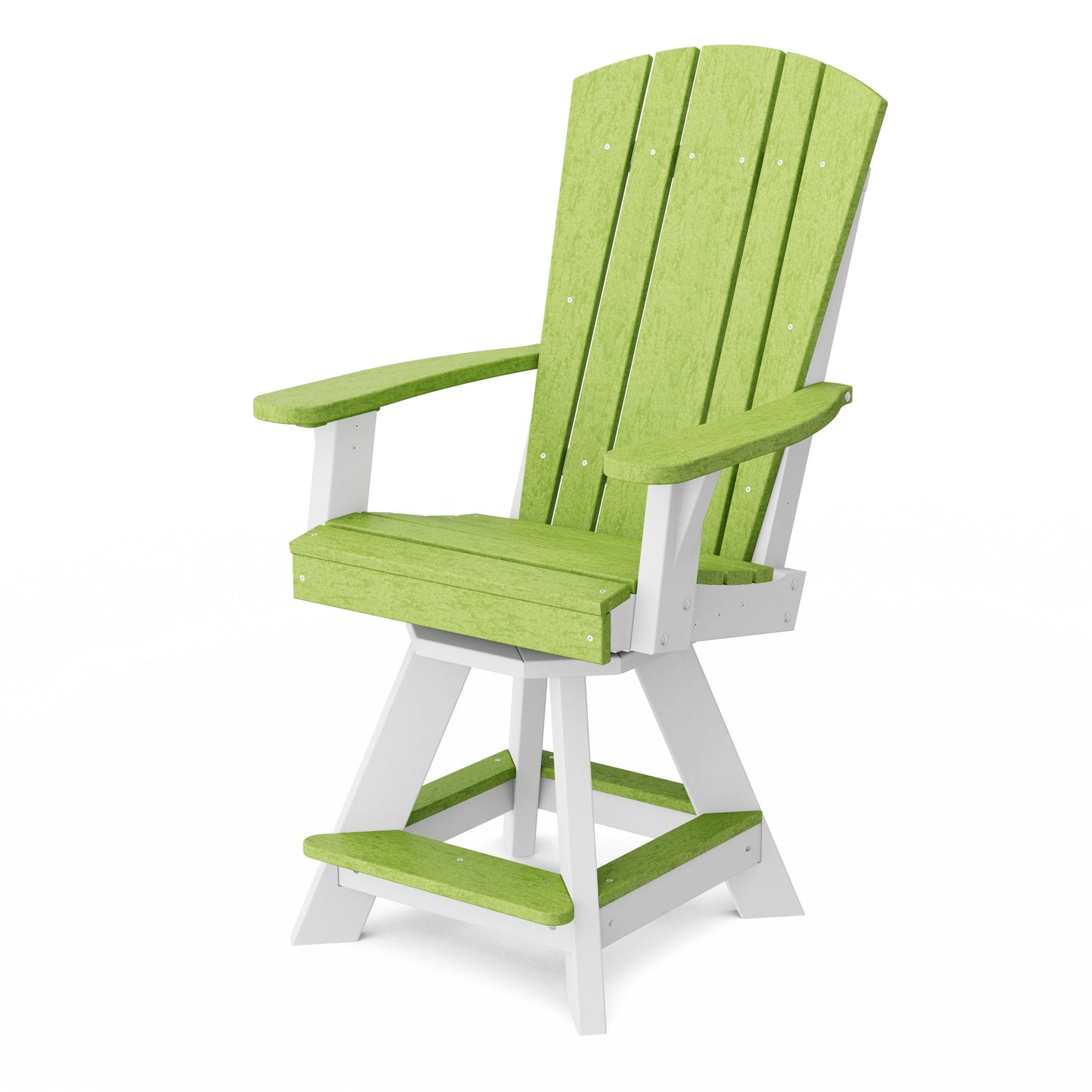 Heritage Balcony Swivel Counter Chair