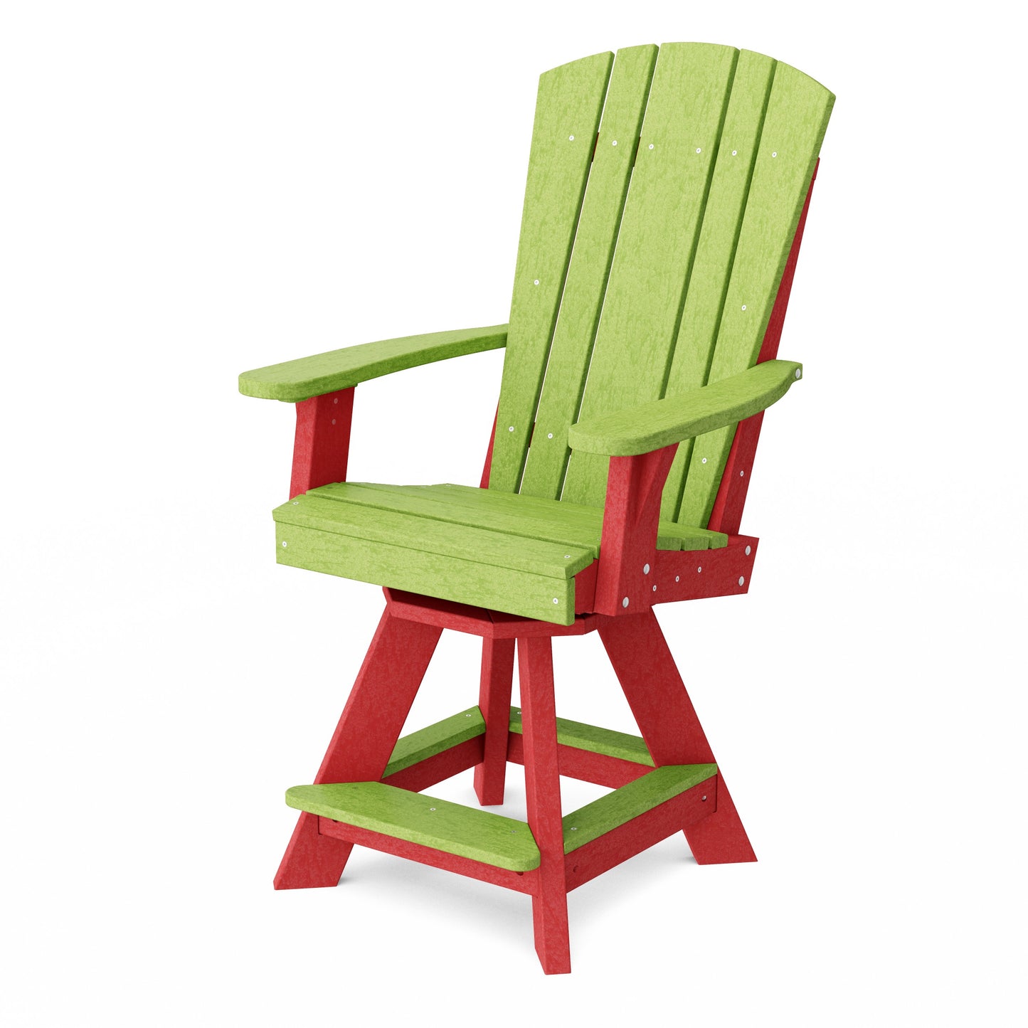 Heritage Balcony Swivel Counter Chair