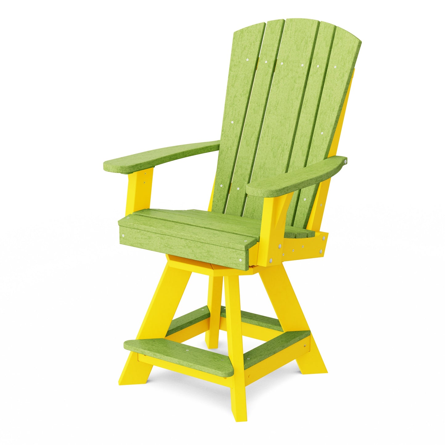 Heritage Balcony Swivel Counter Chair