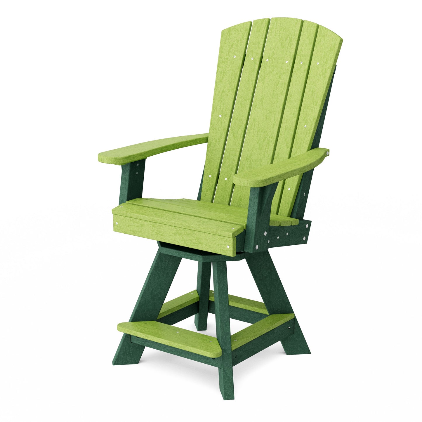 Heritage Balcony Swivel Counter Chair