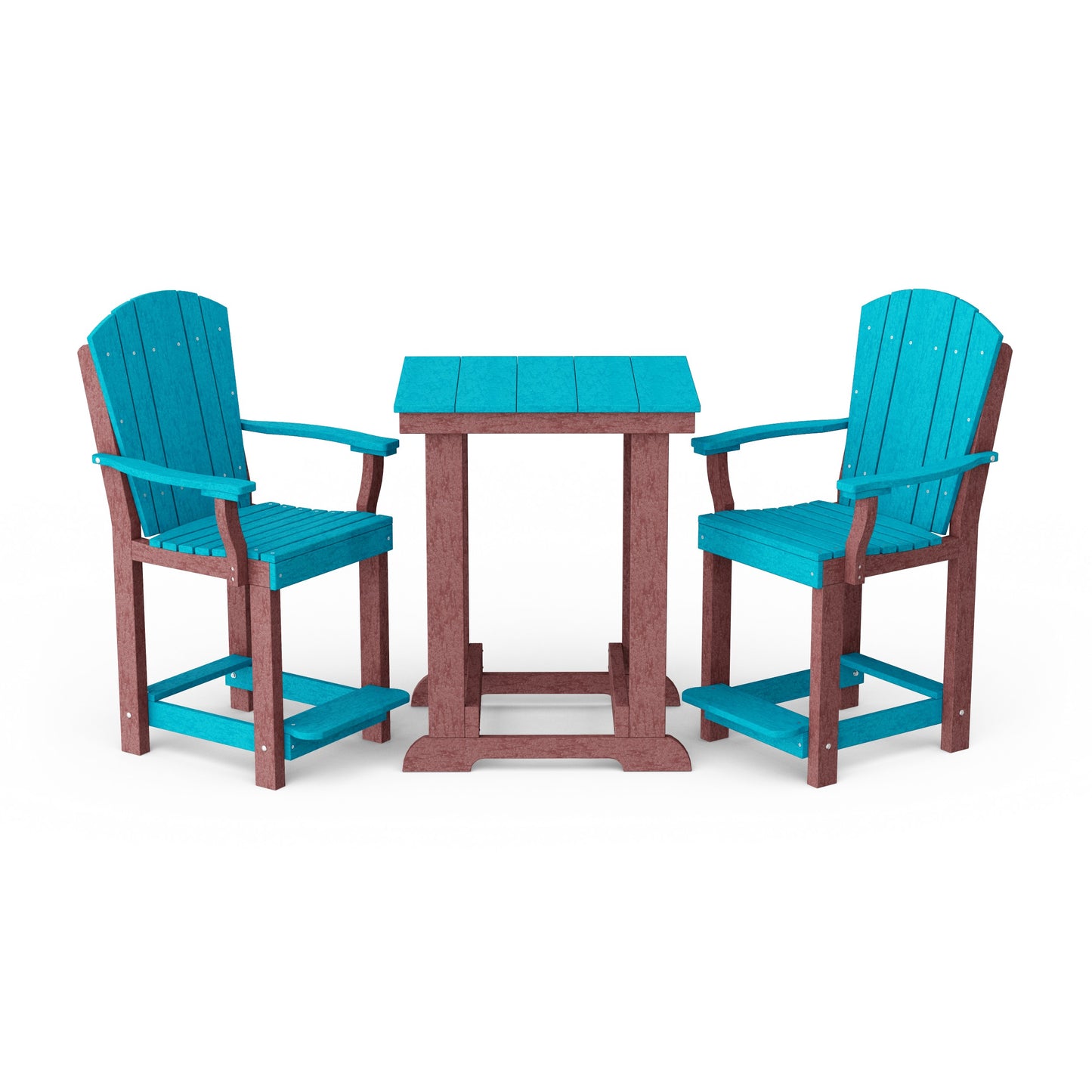 Heritage 3-Piece Patio Counter Height Bistro Set