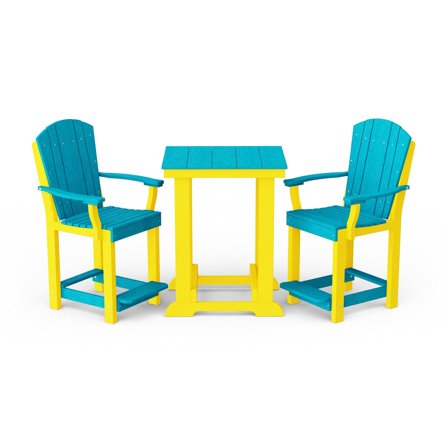 Heritage 3-Piece Patio Counter Height Bistro Set
