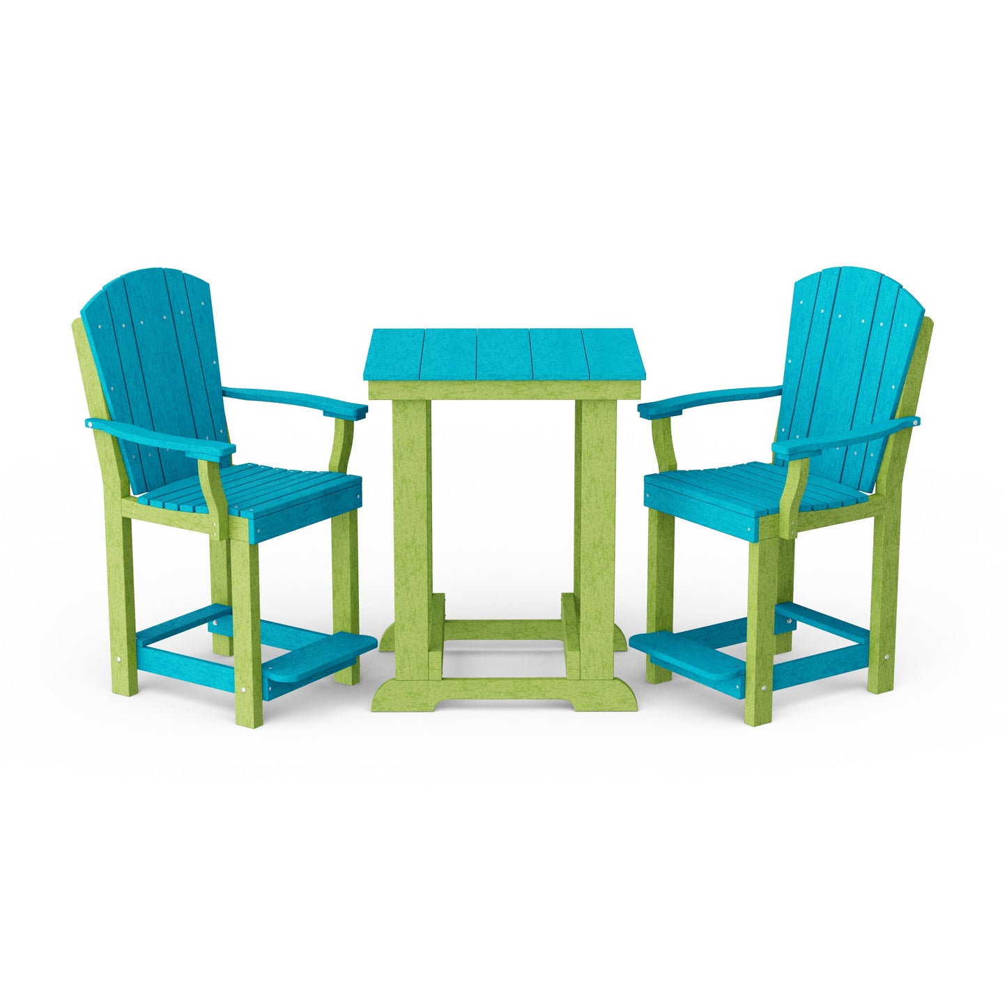 Heritage 3-Piece Patio Counter Height Bistro Set