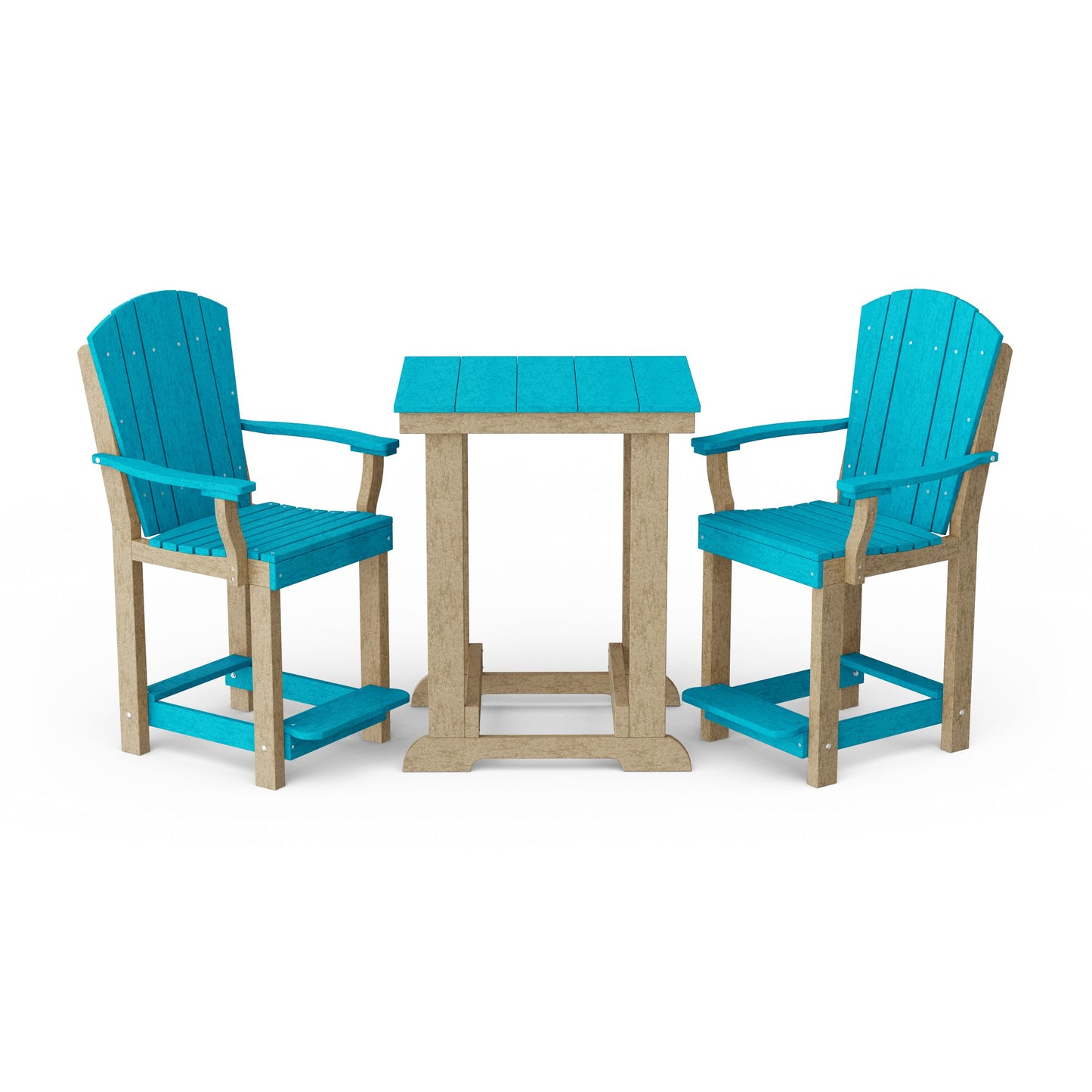 Heritage 3-Piece Patio Counter Height Bistro Set