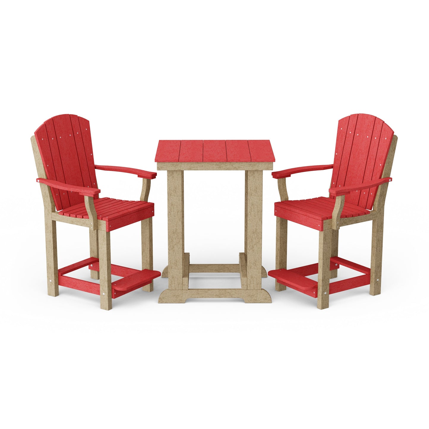 Heritage 3-Piece Patio Counter Height Bistro Set