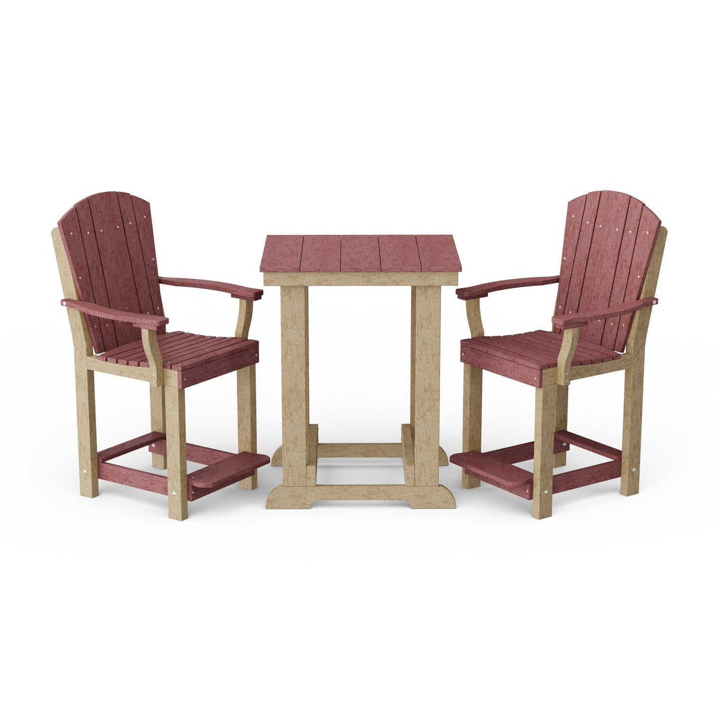 Heritage 3-Piece Patio Counter Height Bistro Set