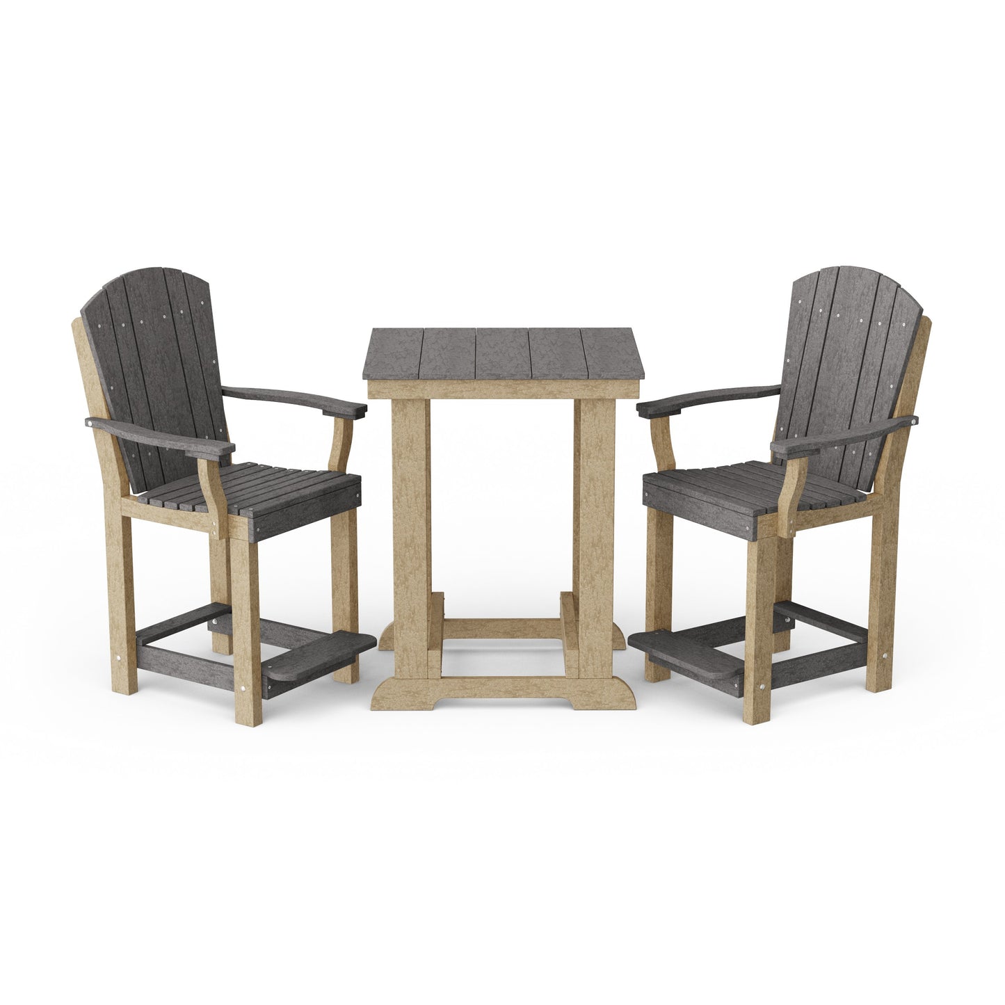Heritage 3-Piece Patio Counter Height Bistro Set