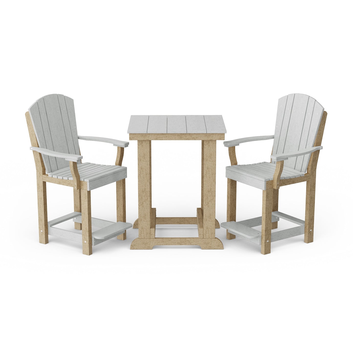 Heritage 3-Piece Patio Counter Height Bistro Set