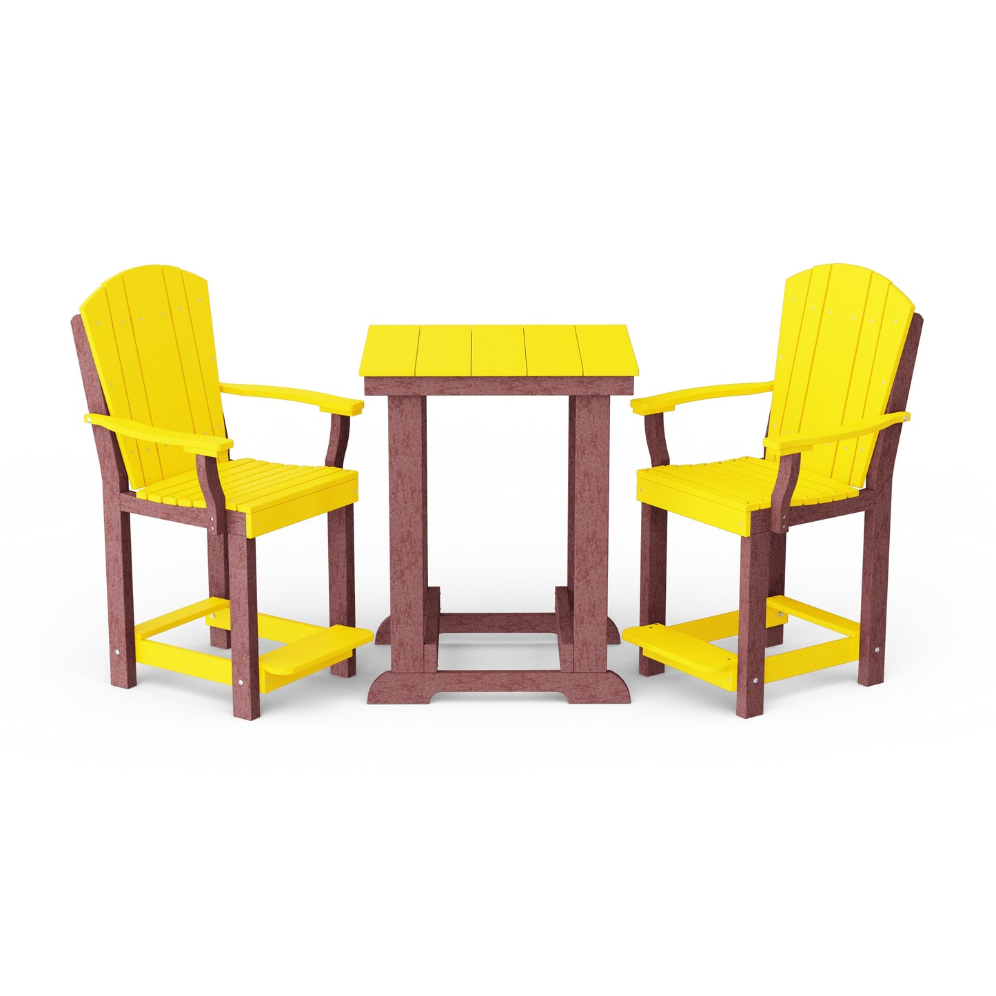 Heritage 3-Piece Patio Counter Height Bistro Set