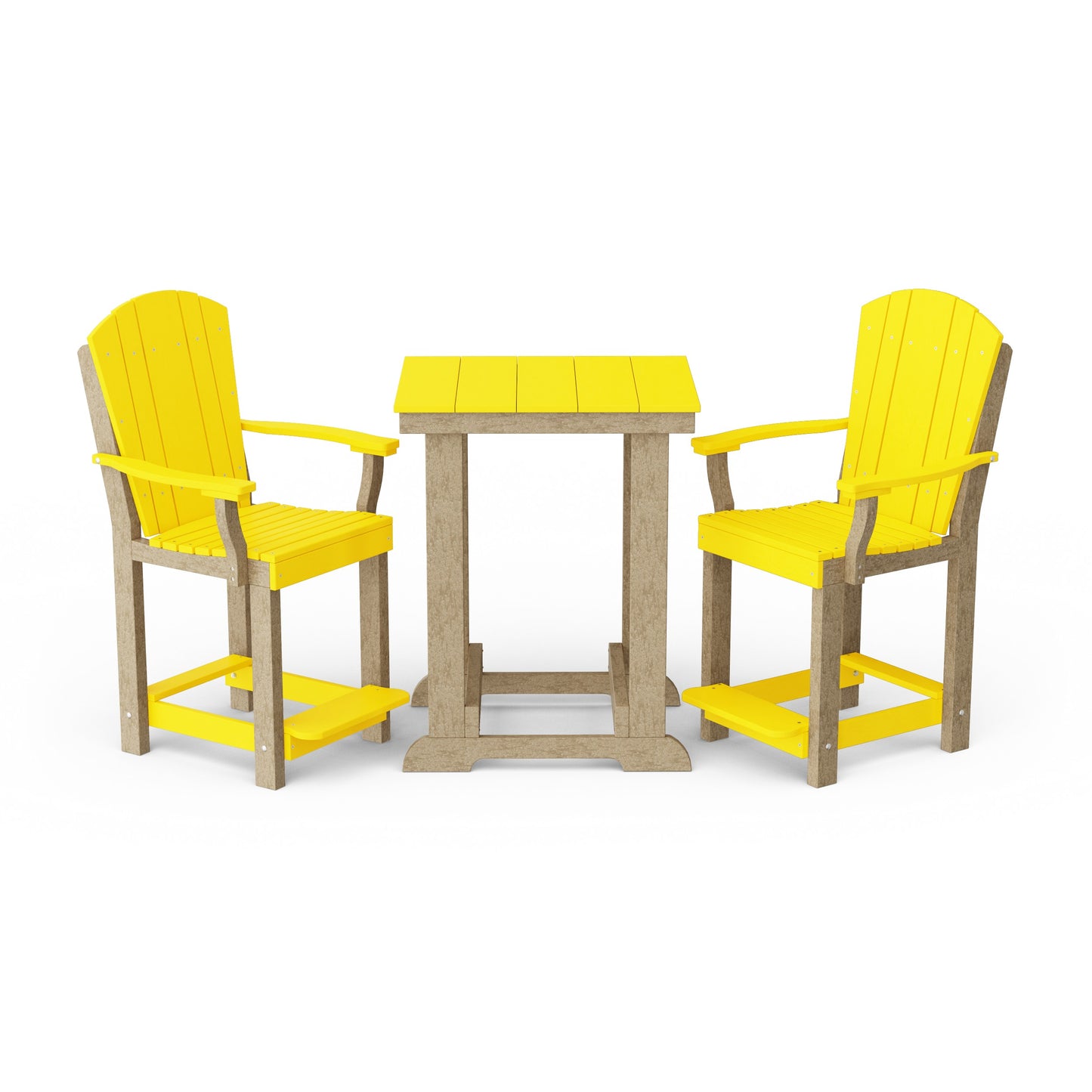 Heritage 3-Piece Patio Counter Height Bistro Set