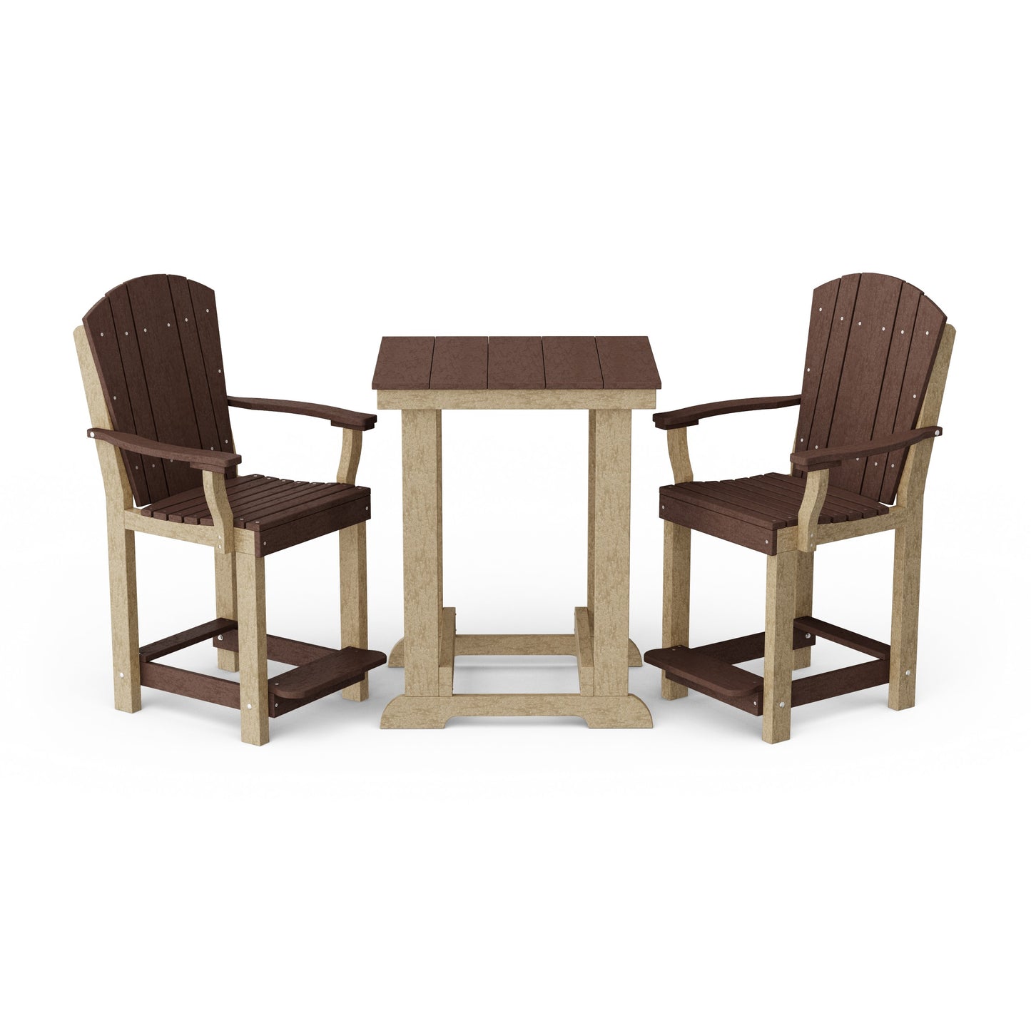 Heritage 3-Piece Patio Counter Height Bistro Set