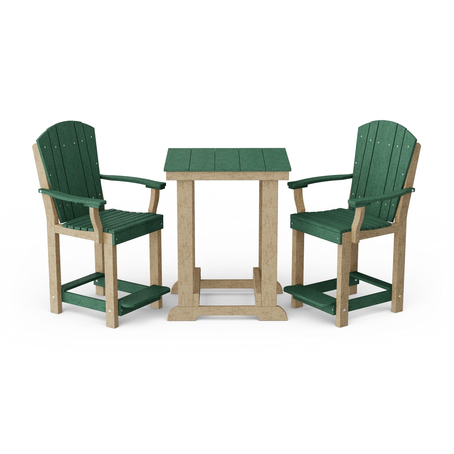 Heritage 3-Piece Patio Counter Height Bistro Set