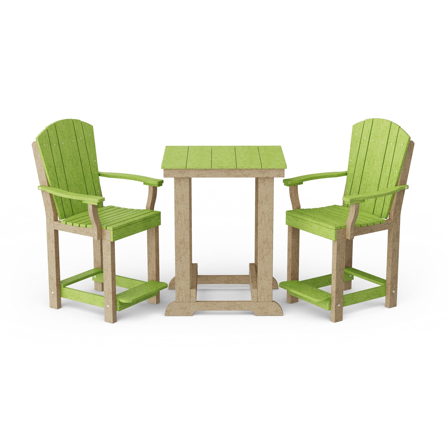 Heritage 3-Piece Patio Counter Height Bistro Set
