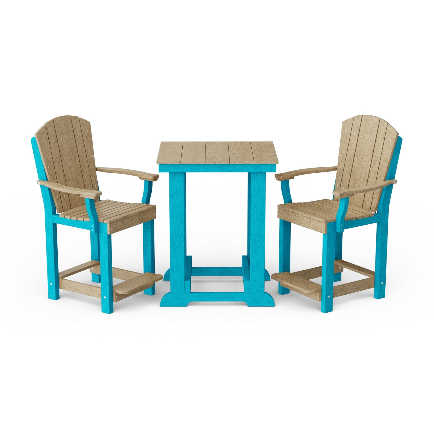 Heritage 3-Piece Patio Counter Height Bistro Set