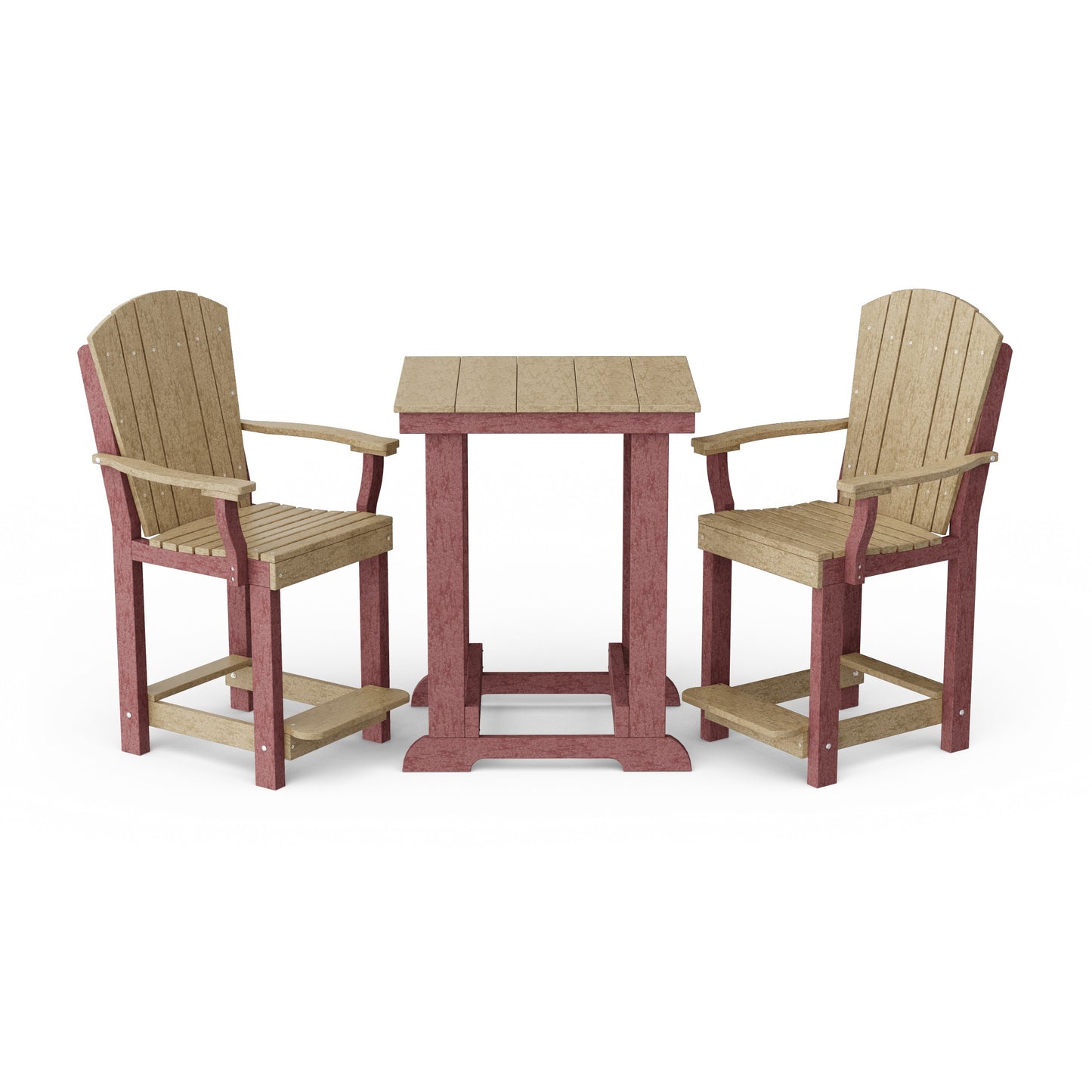 Heritage 3-Piece Patio Counter Height Bistro Set