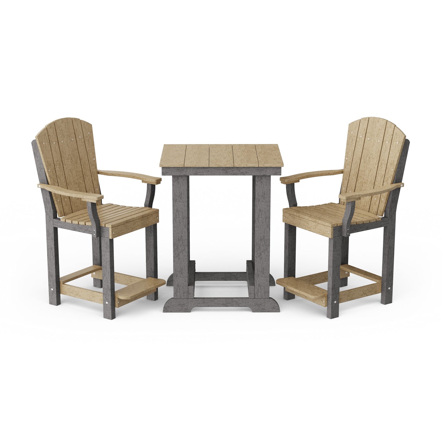 Heritage 3-Piece Patio Counter Height Bistro Set