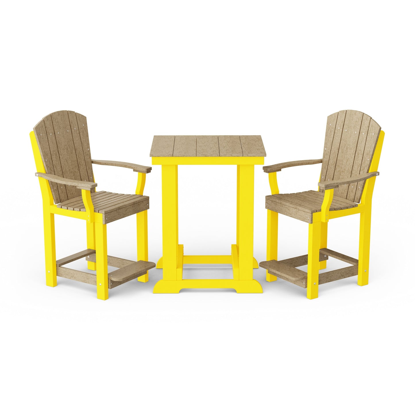 Heritage 3-Piece Patio Counter Height Bistro Set