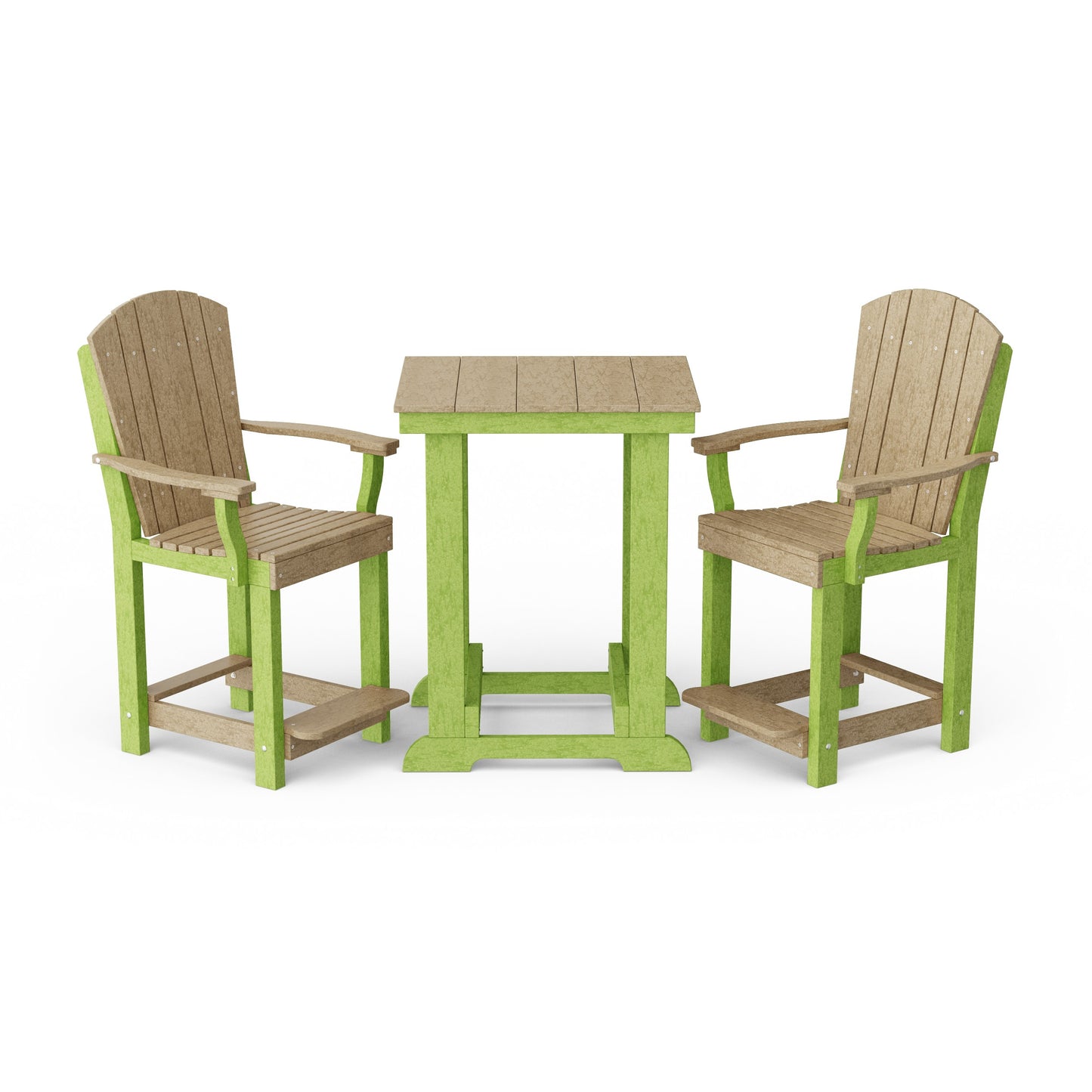Heritage 3-Piece Patio Counter Height Bistro Set