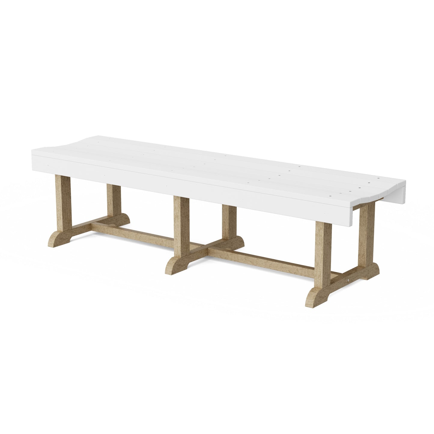 Heritage 68" Patio Backless Bench