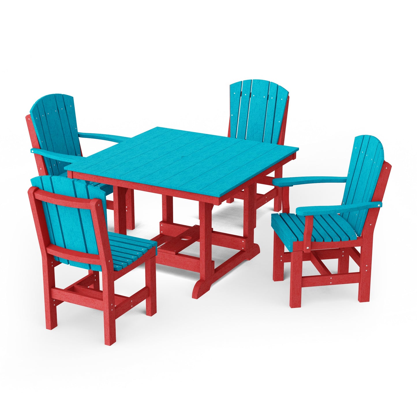 Heritage 5-Piece Square Dining Set