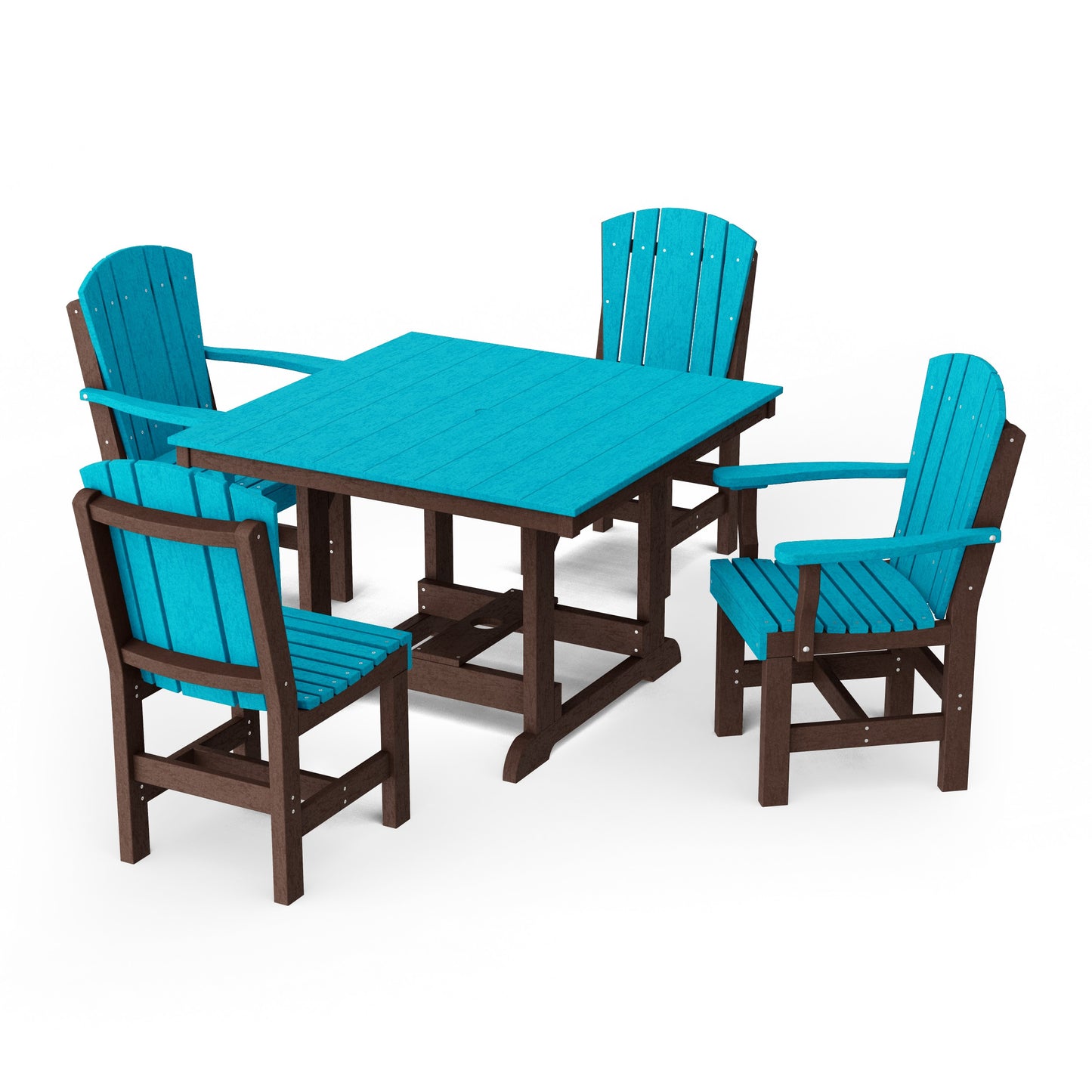 Heritage 5-Piece Square Dining Set