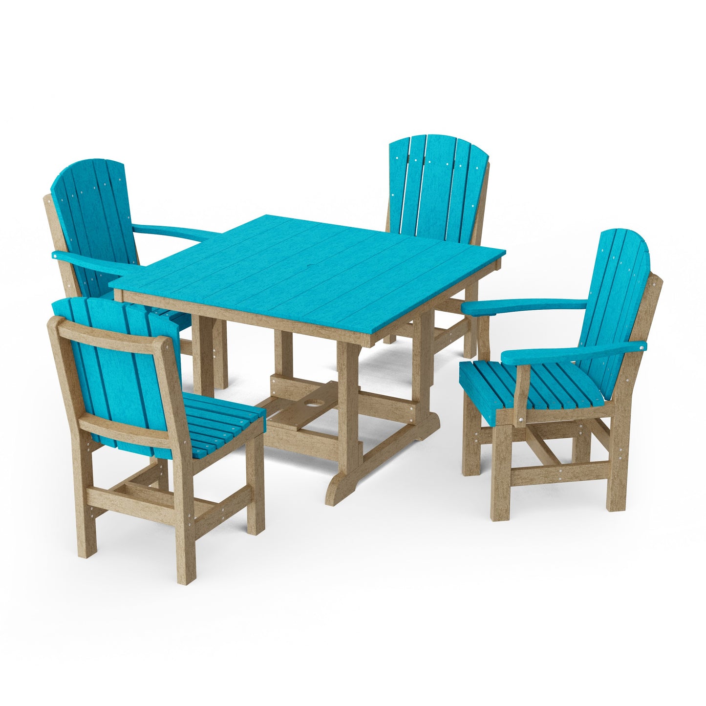 Heritage 5-Piece Square Dining Set