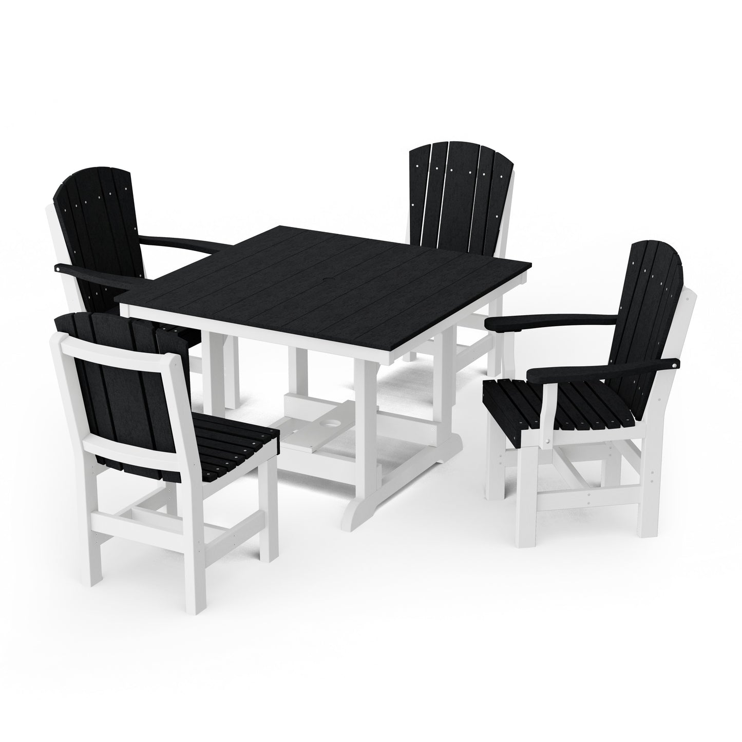 Heritage 5-Piece Square Dining Set