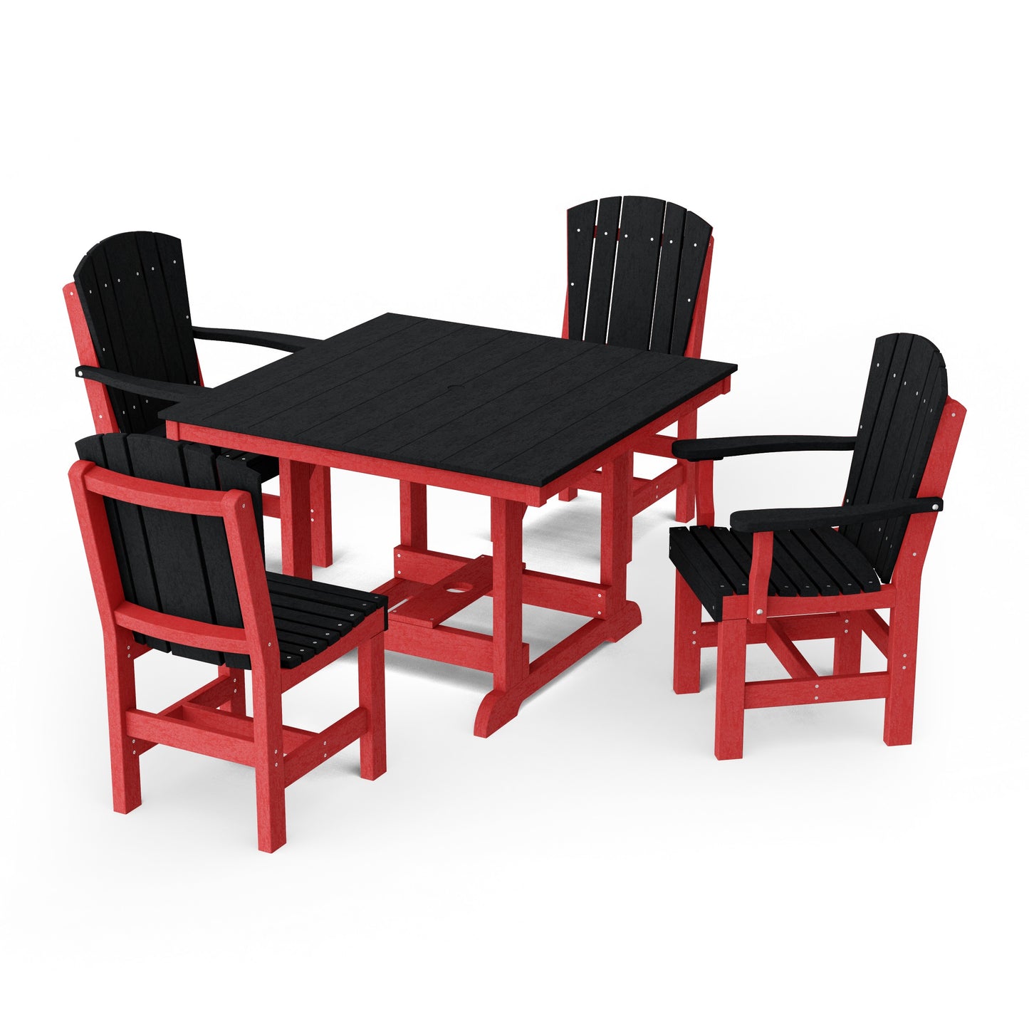 Heritage 5-Piece Square Dining Set