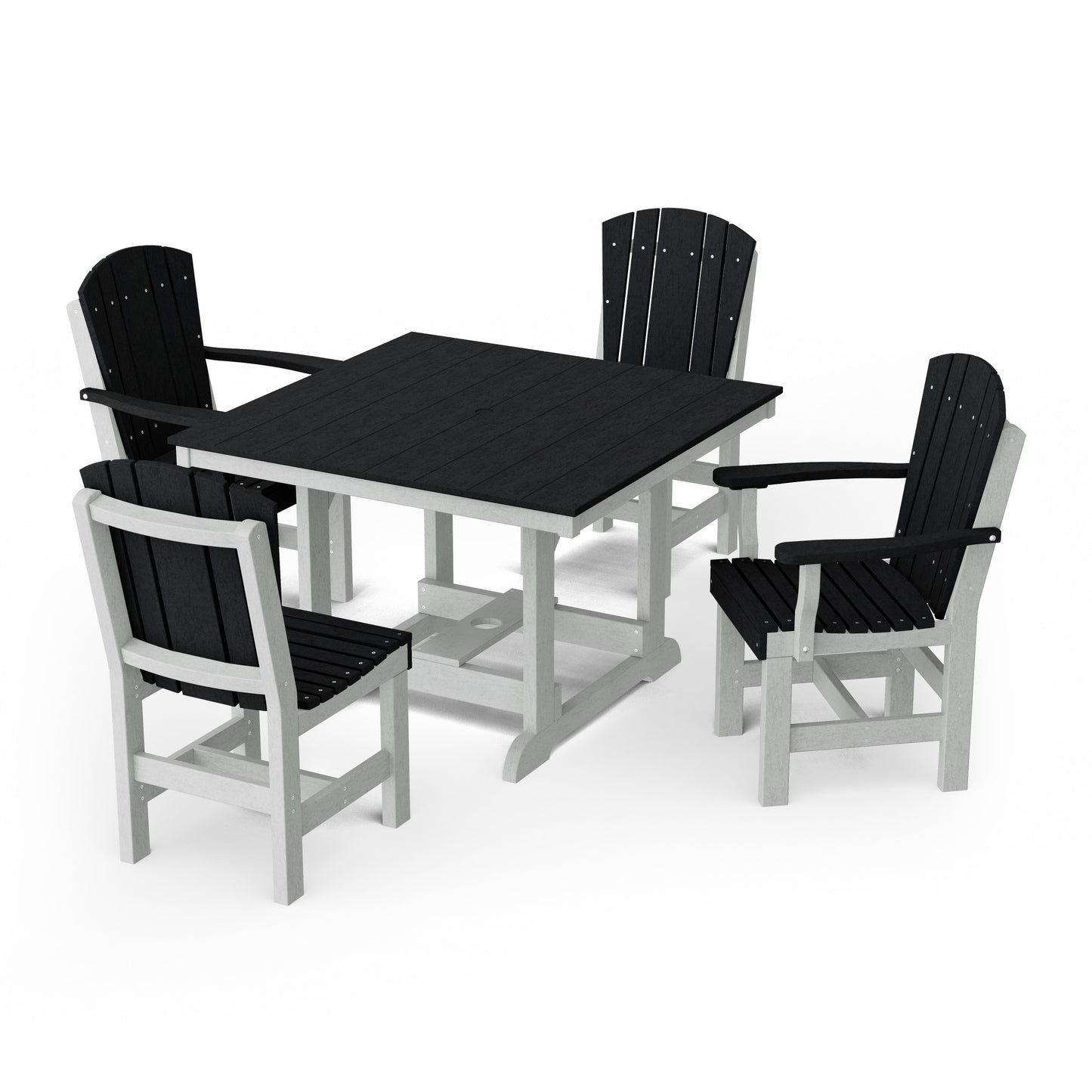 Heritage 5-Piece Square Dining Set