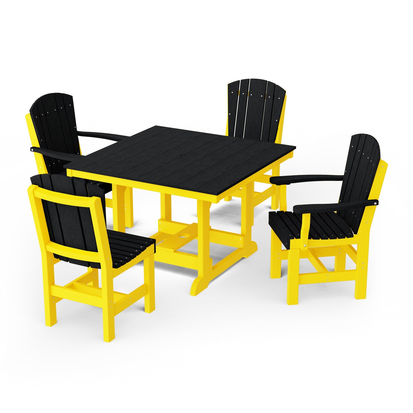 Heritage 5-Piece Square Dining Set