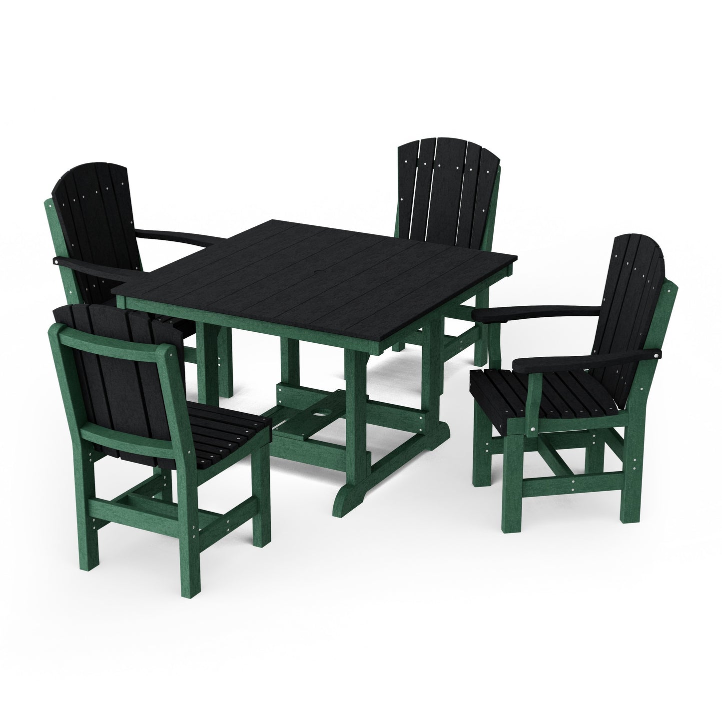 Heritage 5-Piece Square Dining Set
