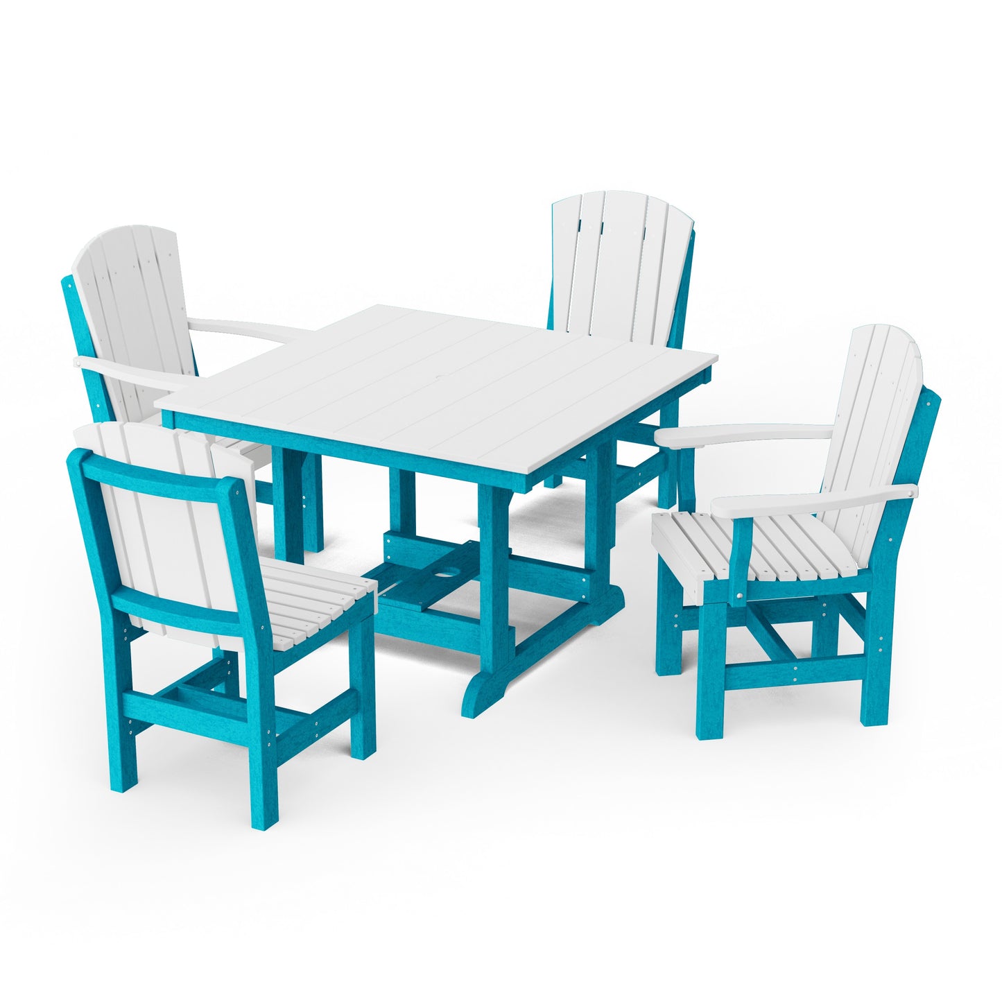 Heritage 5-Piece Square Dining Set