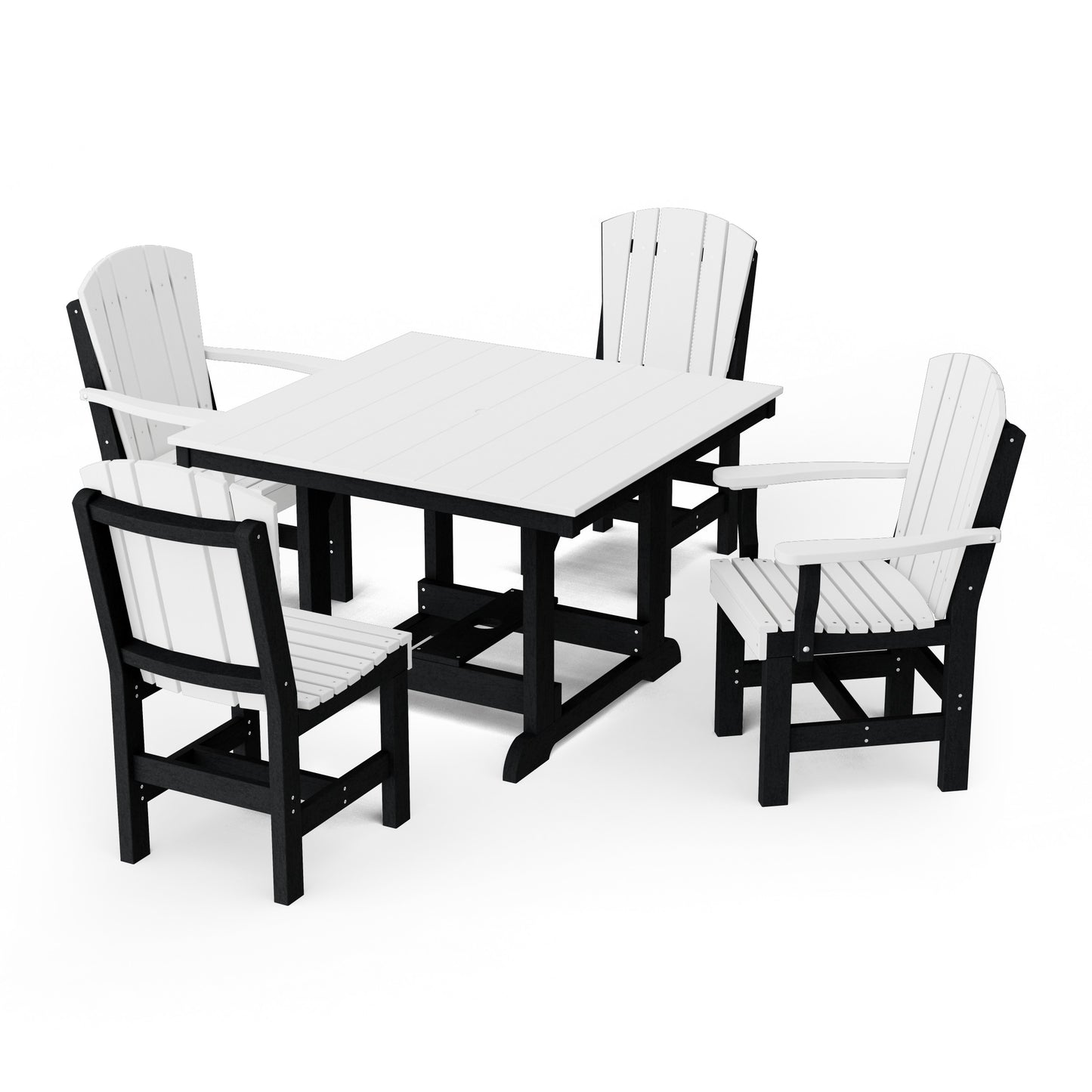 Heritage 5-Piece Square Dining Set