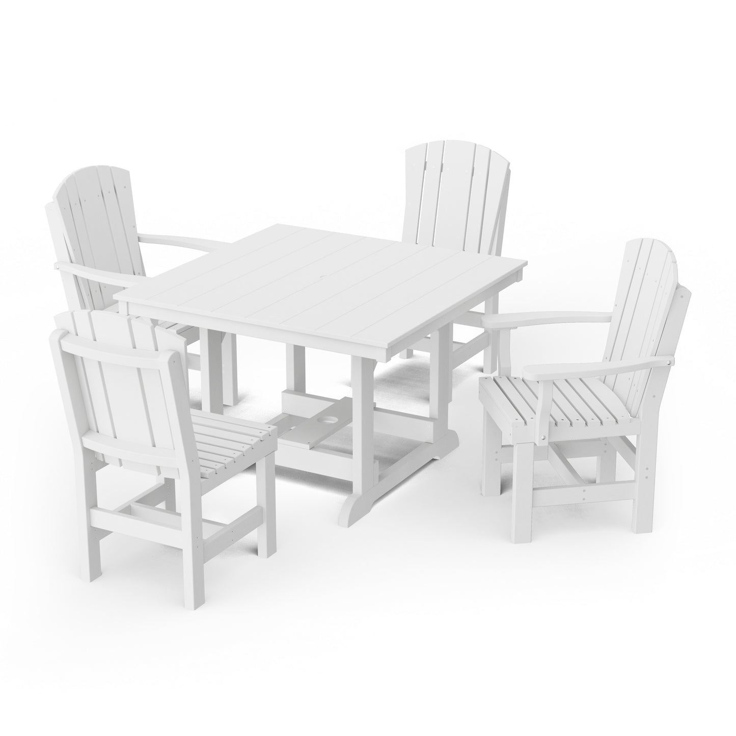 Heritage 5-Piece Square Dining Set