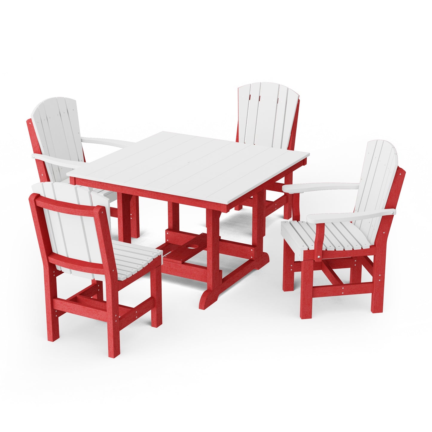 Heritage 5-Piece Square Dining Set