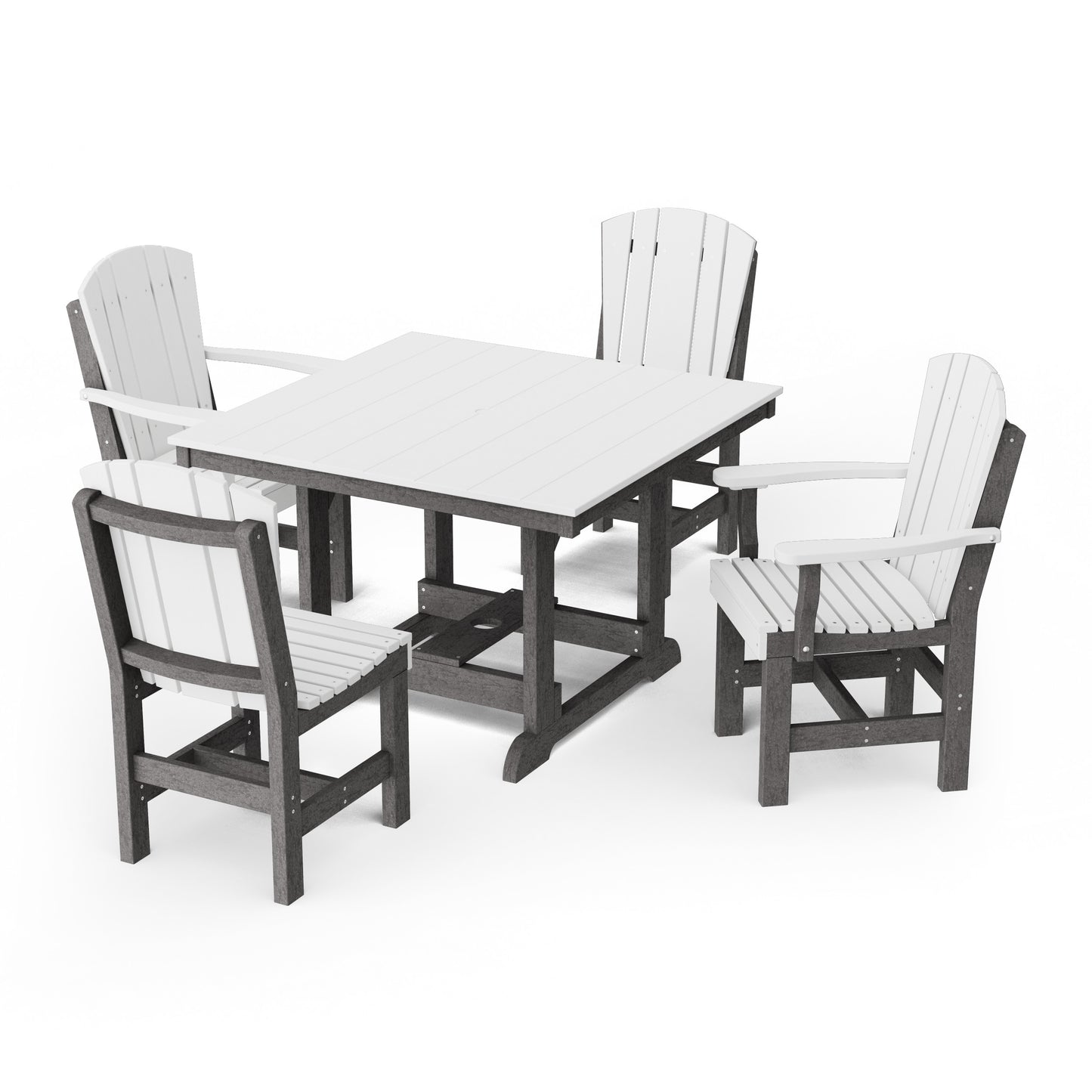 Heritage 5-Piece Square Dining Set
