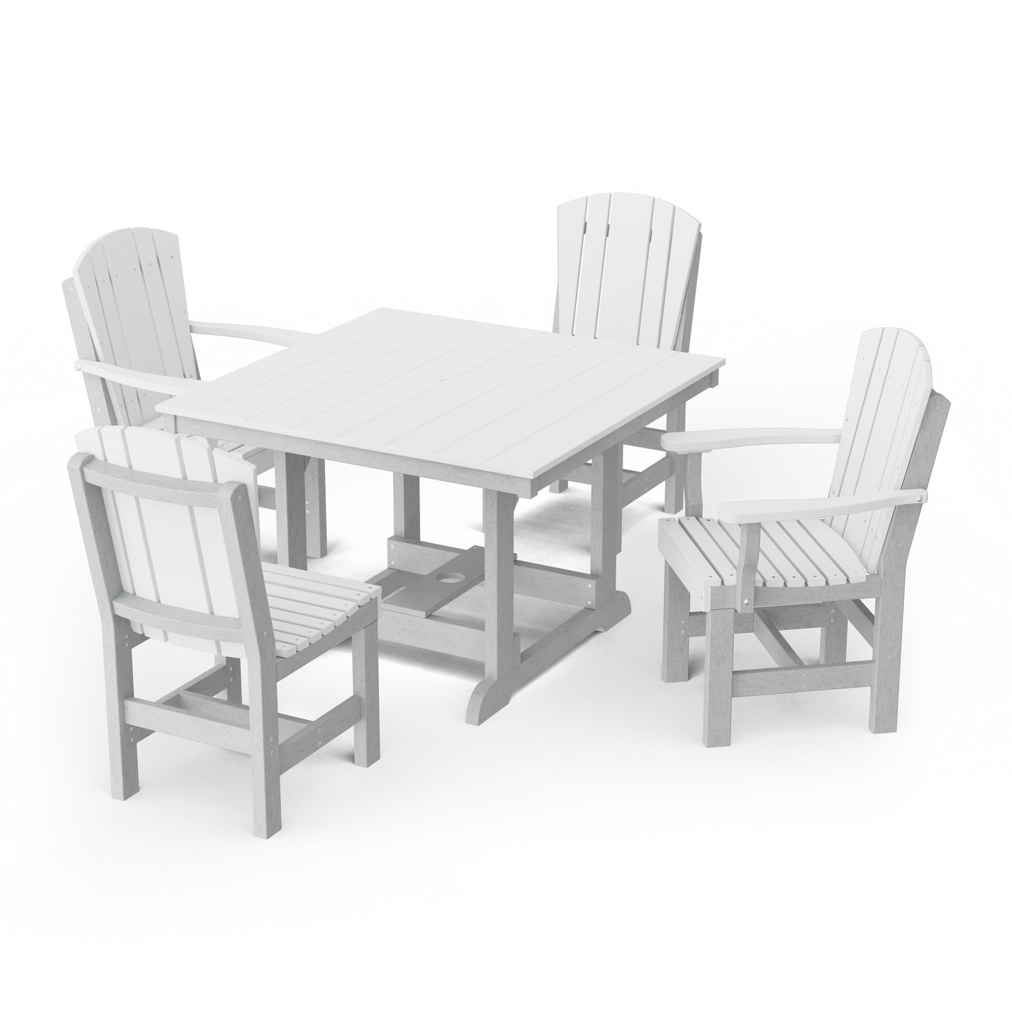 Heritage 5-Piece Square Dining Set